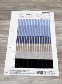 SB94291 棉 苧麻 多臂提花 條紋[布料] 柴屋 更多照片