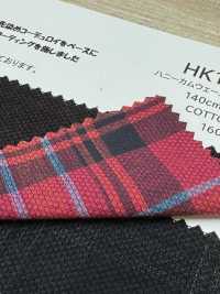 HK1310BW 蜂巢羅紋・墨汁塗層・OW[布料] 古山 更多照片