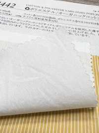 14442 聚酯纖維/有機棉 平紋布 條紋[布料] SUNWELL 三維爾 更多照片