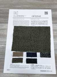 OFI2545 凹凸麻羊毛千鳥格[布料] 小原屋纖維 更多照片