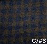 3822 柔軟羊毛小格布[布料] FINE TEXTILE 更多照片