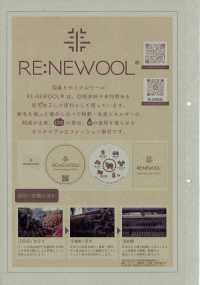 1011550 RE:NEWOOL® 丹寧布[布料] 瀧定名古屋 更多照片