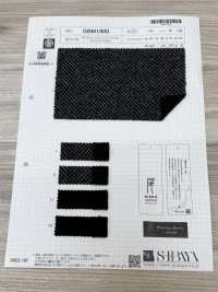 SBM1900 雙面粗花呢 人字紋[布料] 柴屋 更多照片