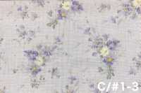 850621 平紋 未漂白棉 魯魯迪羅曼 細膩花開[布料] VANCET 更多照片