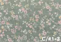 850623 平紋布 未漂白棉 露露迪羅曼 玫瑰·夜曲[布料] VANCET 更多照片