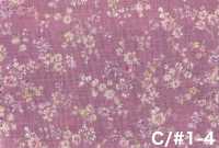 850623 平紋布 未漂白棉 露露迪羅曼 玫瑰·夜曲[布料] VANCET 更多照片