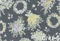 850624 平織 未漂白棉 露露迪羅曼 復古花束[布料] VANCET 更多照片