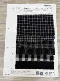 SBW7241 羊毛紗布 格紋[布料] 柴屋 其他圖片