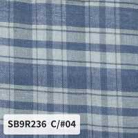 SB9R236 有機抽褶格紋[布料] 柴屋 更多照片