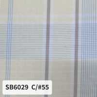 SB6029 退色大格紋水洗加工[布料] 柴屋 更多照片
