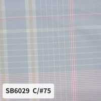 SB6029 退色大格紋水洗加工[布料] 柴屋 更多照片