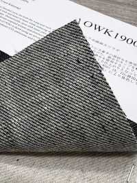 OWK1900 10oz 不均勻線 棉麻 葛城厚斜紋布[布料] 小原屋纖維 更多照片