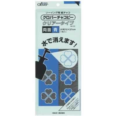 24131 克洛巴查科比　透明型　雙面藍