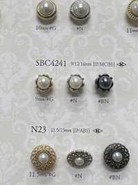 SBC4241 珍珠狀鈕扣 愛麗絲鈕扣 更多照片