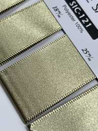 SIC-121 聚酯纖維緞帶緞紋[緞帶/絲帶帶繩子] 新道良質(SIC) 更多照片