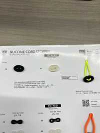SIC-4600 矽膠繩帶卡扣/2mm 3mm兼用[扣和環] 新道良質(SIC) 更多照片