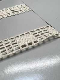 SIC-7320 有機棉扭力蕾絲/ 12mm 新道良質（SIC） 更多照片