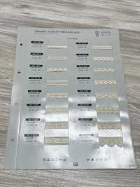 SIC-7321 有機棉扭力蕾絲/ 12mm 新道良質（SIC） 更多照片