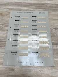 SIC-7322 有機棉扭力蕾絲/ 17mm 新道良質（SIC） 更多照片