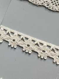 SIC-7323 有機棉扭力蕾絲/ 10mm 新道良質（SIC） 更多照片