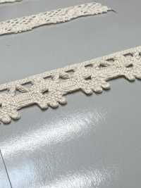 SIC-7323 有機棉扭力蕾絲/ 10mm 新道良質（SIC） 更多照片