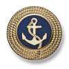 221 日本國產 西裝／夾克用金屬鈕扣 金色／海軍藍