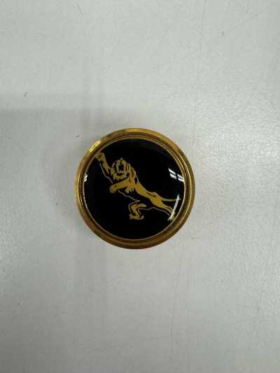 309 日本製 西裝・夾克用金屬鈕扣 虎紋黑金