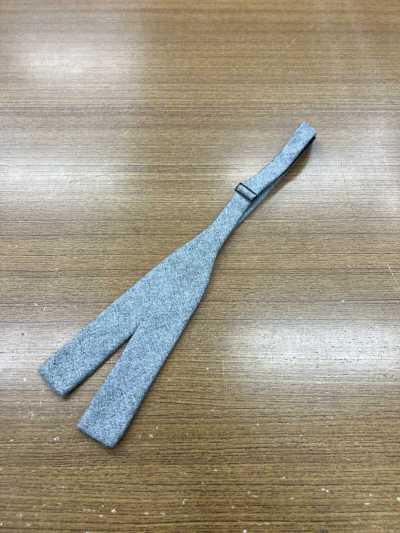 CAMT-3 羊絨材質手工系蝴蝶領結 灰色