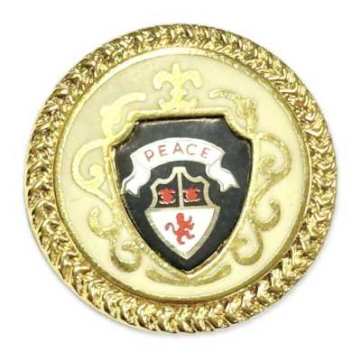 EX164 日本製 西裝・夾克用金屬鈕扣 金色