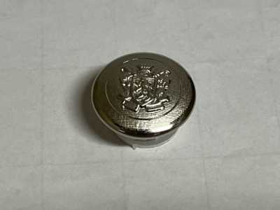 EX182 日本國產 西裝・夾克用金屬鈕扣 銀色
