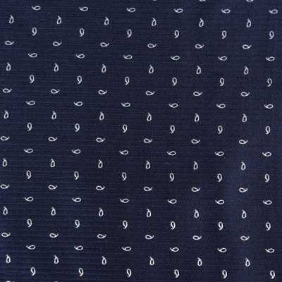 VANNERS-23 VANNERS 英國製絲綢布料 佩斯利圓點圖案