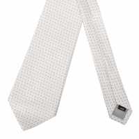 NE-902 日本製造正裝的領帶點灰白色[正裝配飾] 山本（EXCY） 更多照片