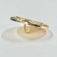 P16 日本製造的西裝和夾克用金色金屬紐帶[羈扣] 更多照片