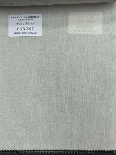 CNB2017 CANONICO 經典款 羊毛法蘭絨 淺米色 素色