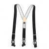 SR-BLACK SR-BLACK吊帶EXCY背帶黑色素純色2in1 35mm 彈性
