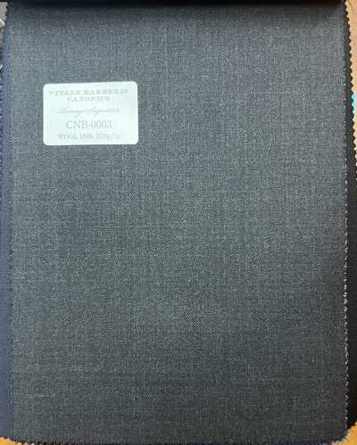 CNB0003 CANONICO 常規 Super150's REVENGE 深灰色 素色