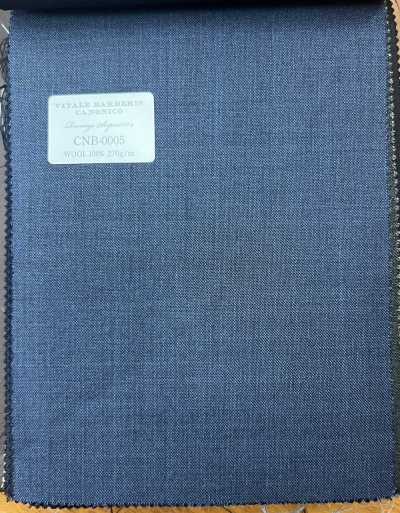 CNB0005 CANONICO 經典款 Super150's REVENGE 藍色 素色