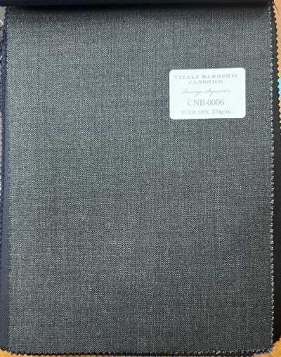 CNB0006 CANONICO 常規款 Super150's REVENGE 灰色 素色