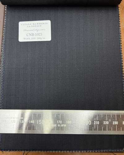 CNB1023 CANONICO 經典款 Super110's PERENNIAL 深藏青 暗條紋