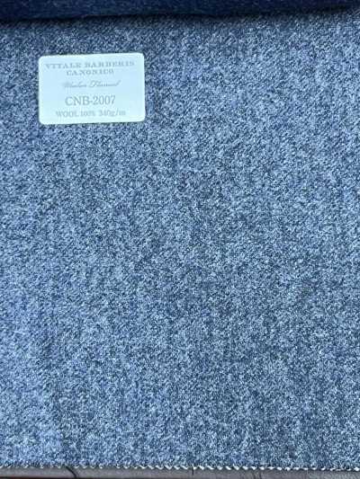 CNB2007 CANONICO（卡諾尼科）經典毛呢法蘭絨 藍灰色 素色