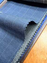 14CN1563 CANONICO 21μ RUSTIC TROPICAL條紋藍色[布料] 佳能 更多照片