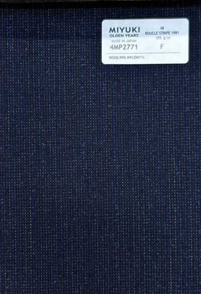 4MP2771 25AW OLDEN YEARS 交替條紋 深海軍藍