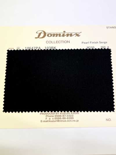 10647PA 珍珠光澤斜紋呢 DOMINX（多明克斯） 標準系列 光澤優質羊毛 3色