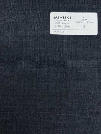 2MK3066 26SS 御幸布料 MIYUKI ESSENTIALS ACTIVA 藏青 素色