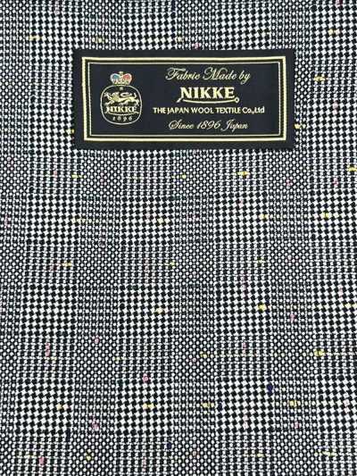 T13361-012 NIKKE 設計 灰米色 格倫格紋