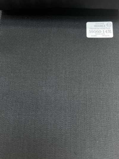 59560-14 26AW HERDREX【PREMIUM VENETIAN】高級威尼斯呢 黑色 素色