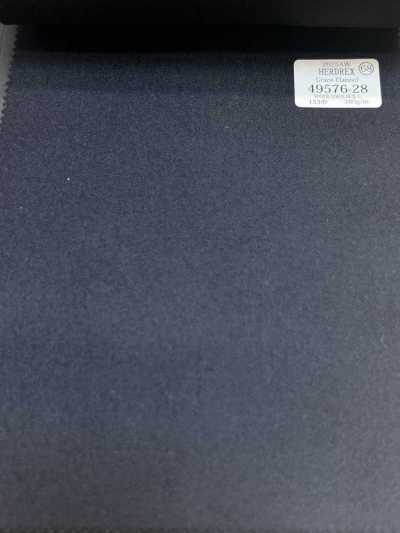 49576-28 26AW HERDREX 【Grace Flannel】 格雷斯法蘭絨 海軍藍 素色
