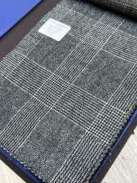 55CN5510 CANONICO 法蘭絨 120 支灰色格倫格紋[布料] 佳能 更多照片