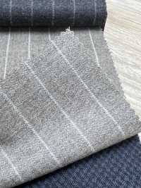 55CN5513 CANONICO FLANNEL 120'S 米色條紋[布料] 佳能 更多照片