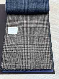 55CN5521 CANONICO 21μ MOULINE' SAXONY 棕色格紋[布料] 佳能 更多照片